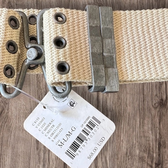 NWT Free People Upstate Escape Belt in Mineral main image 6